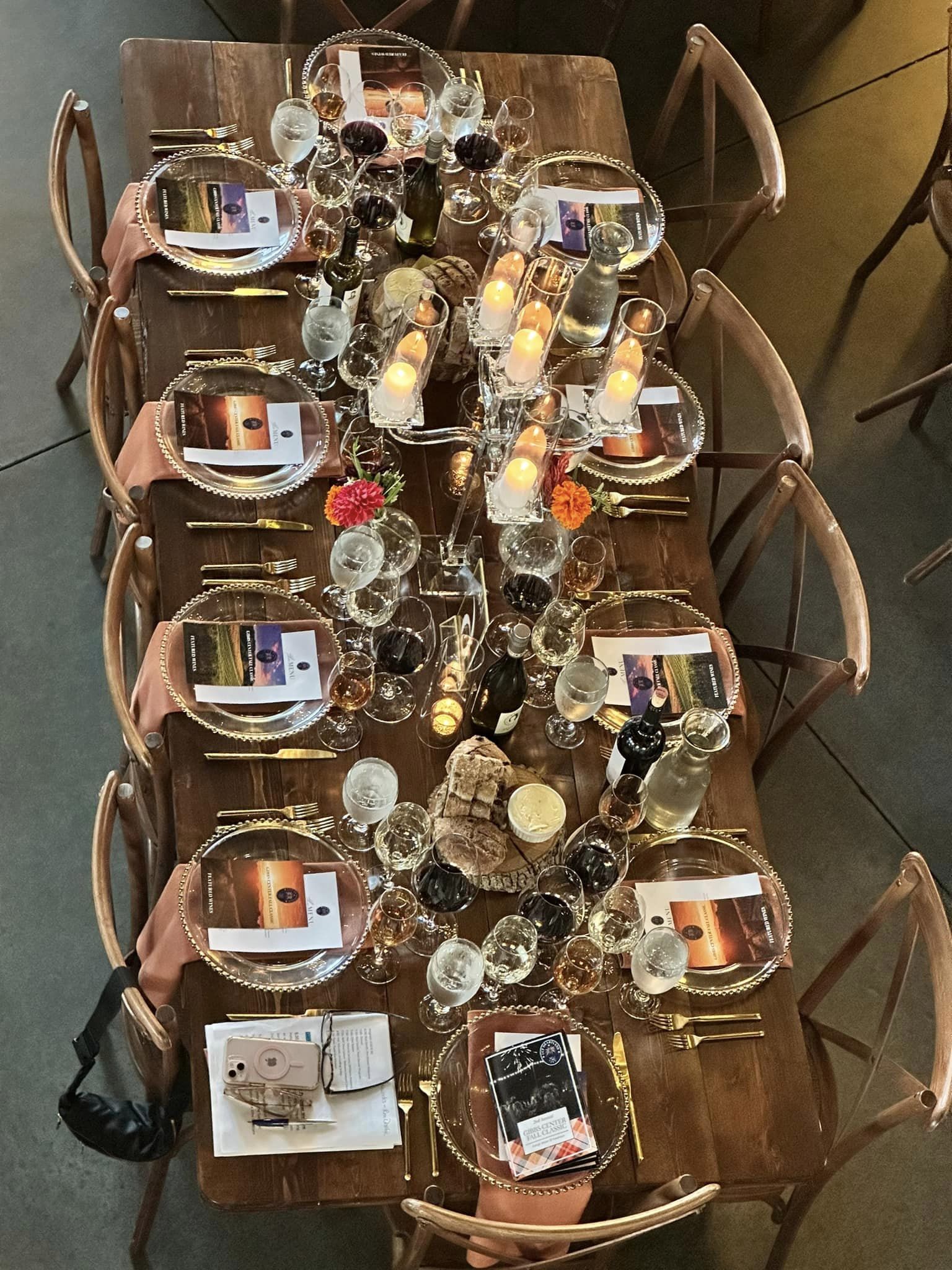 event table settings